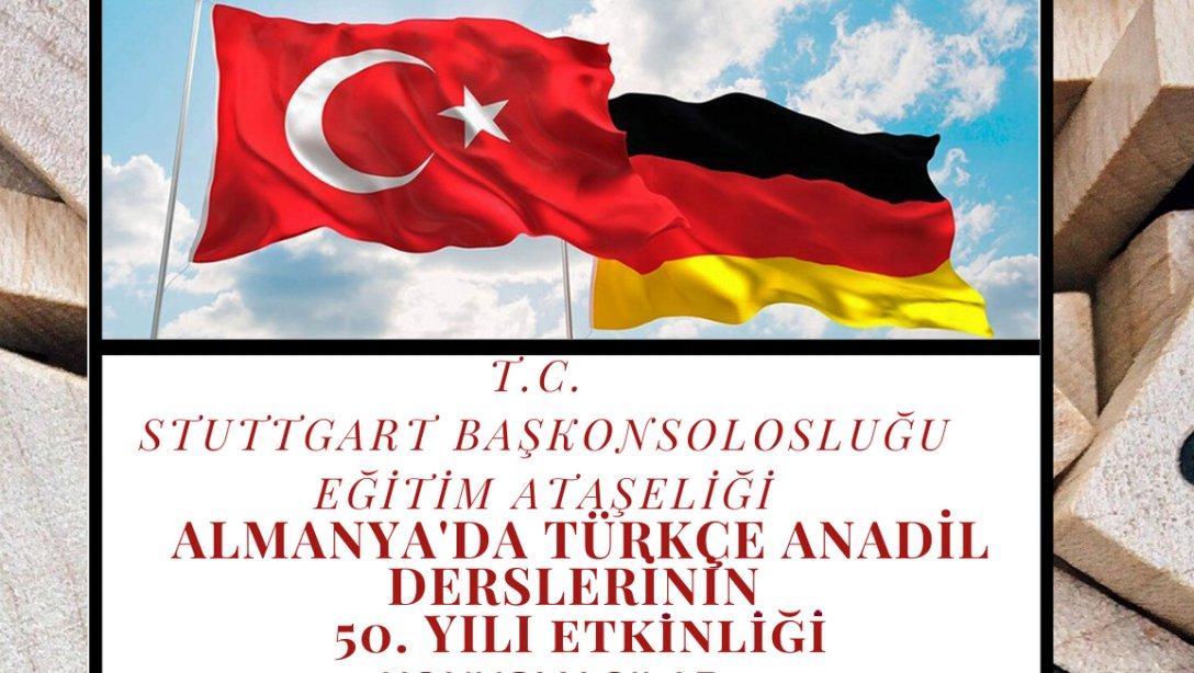 Stuttgart'ta Türkçe Derslerinin 50. Yılı Etkinliği