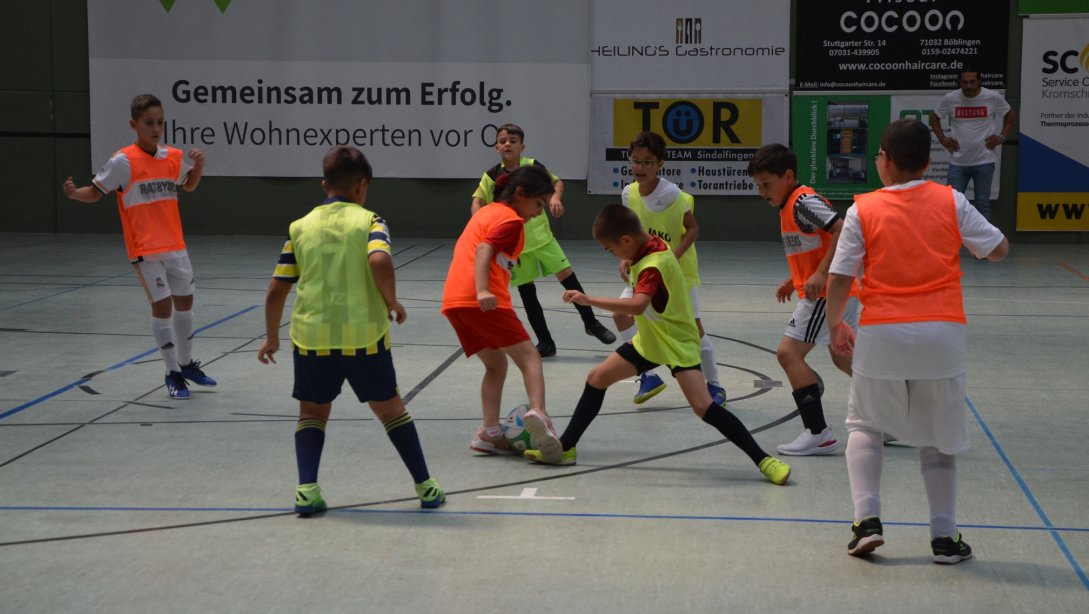 Böblingen Eğitim Bölgesinde Düzenlenen Futbol Turnuvasına 36 Takım Katıldı.