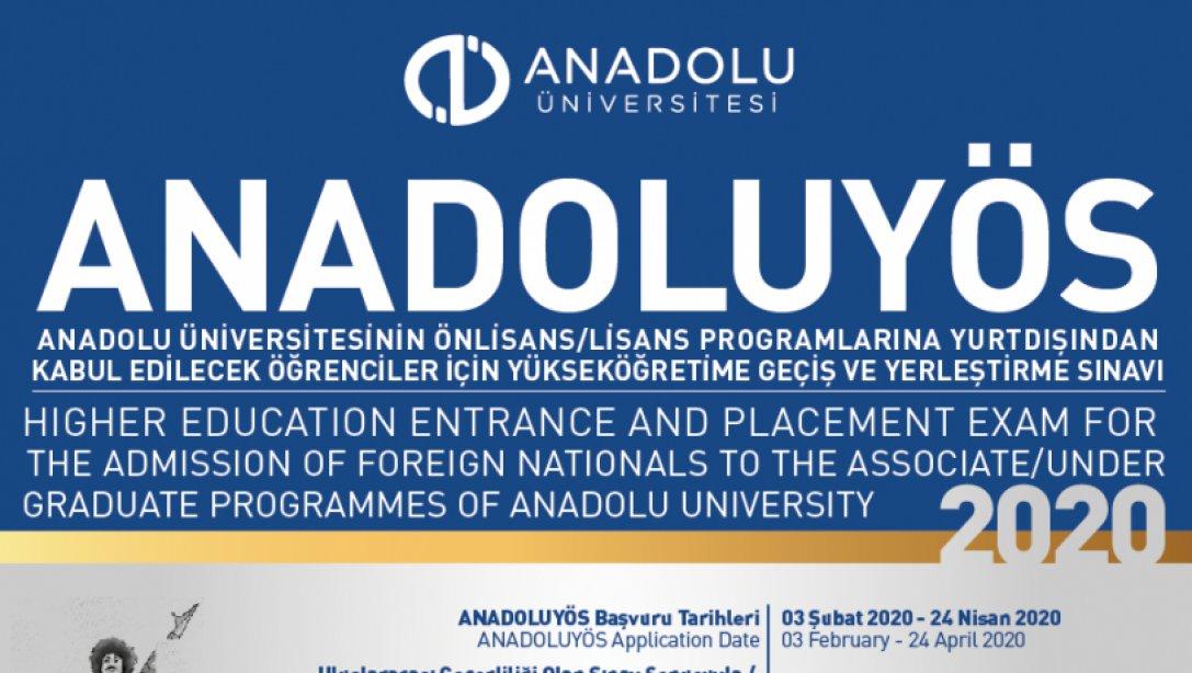 Türkiye'de Üniversite Okumak İsteyenler: ANADOLUYÖS Başvuruları Başlamıştır.