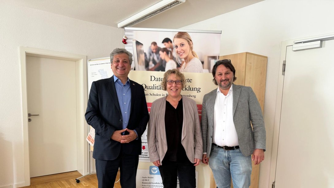 Eğitim Ataşemiz Prof. Dr. Ali Değirmendereli, Nürtingen Schulamt Müdiresi Dr. Corina Schimitzek'i ziyaret etti.