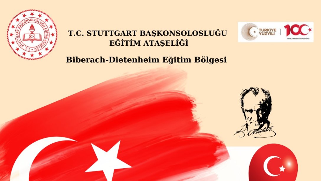 Dietenheim Eğitim Bölgesi 23 Nisan Ulusal Egemenlik ve Çocuk Bayramı Kutlama Programı