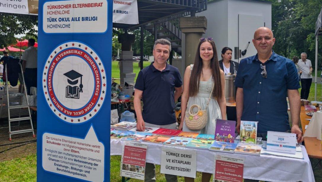 Öhringen Uluslararası Kültür Festivali'nde TTK derslerini tanıttık.