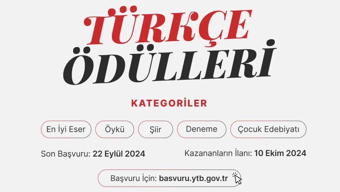 Yurtdışı Türkler ve Akraba Topluluklar Başkanlığı (YTB) ''Türkçe Ödülleri