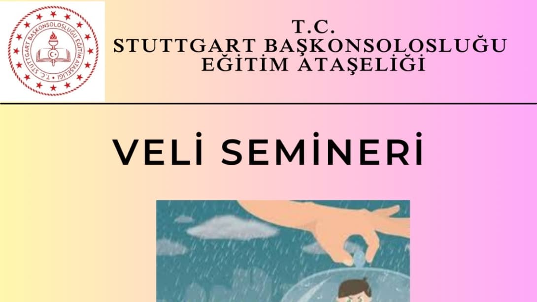 ''Anne Baba Tutumları'' konulu veli seminerine bütün velilerimizi davet ederiz.